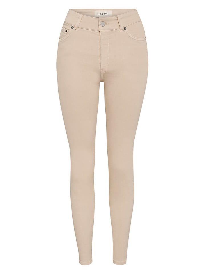 ITEM m6 Spodnie w kolorze beżowym rozmiar: 38