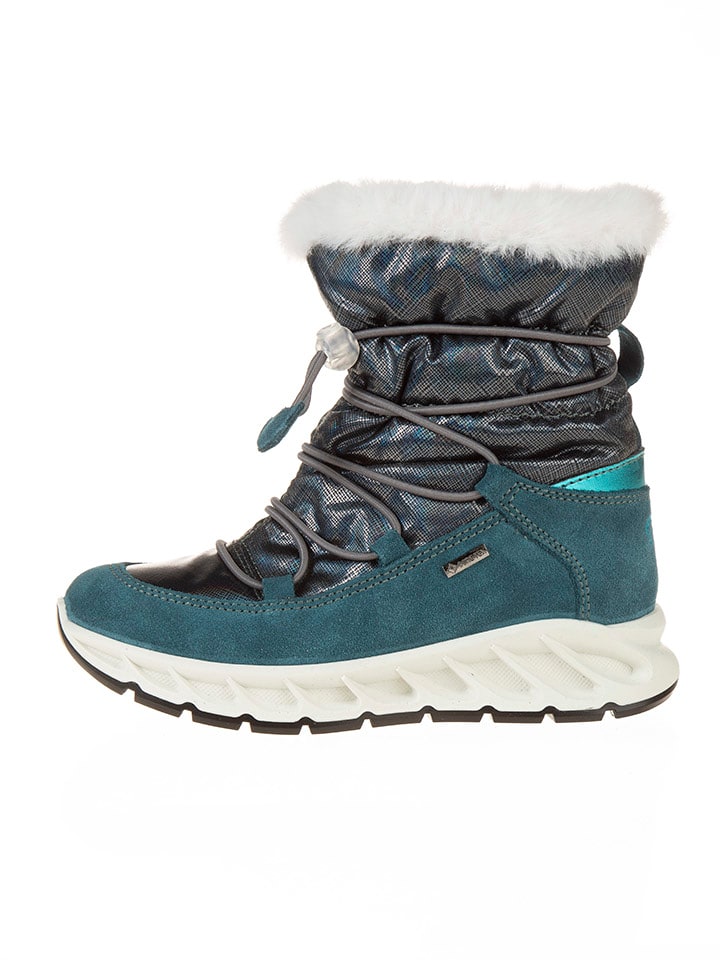 Primigi Kozaki zimowe w kolorze turkusowym rozmiar: 33