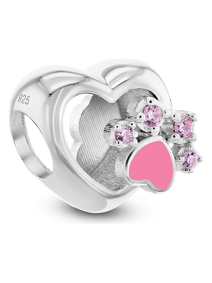 CHARM'S Srebrny charms z cyrkoniami rozmiar: onesize