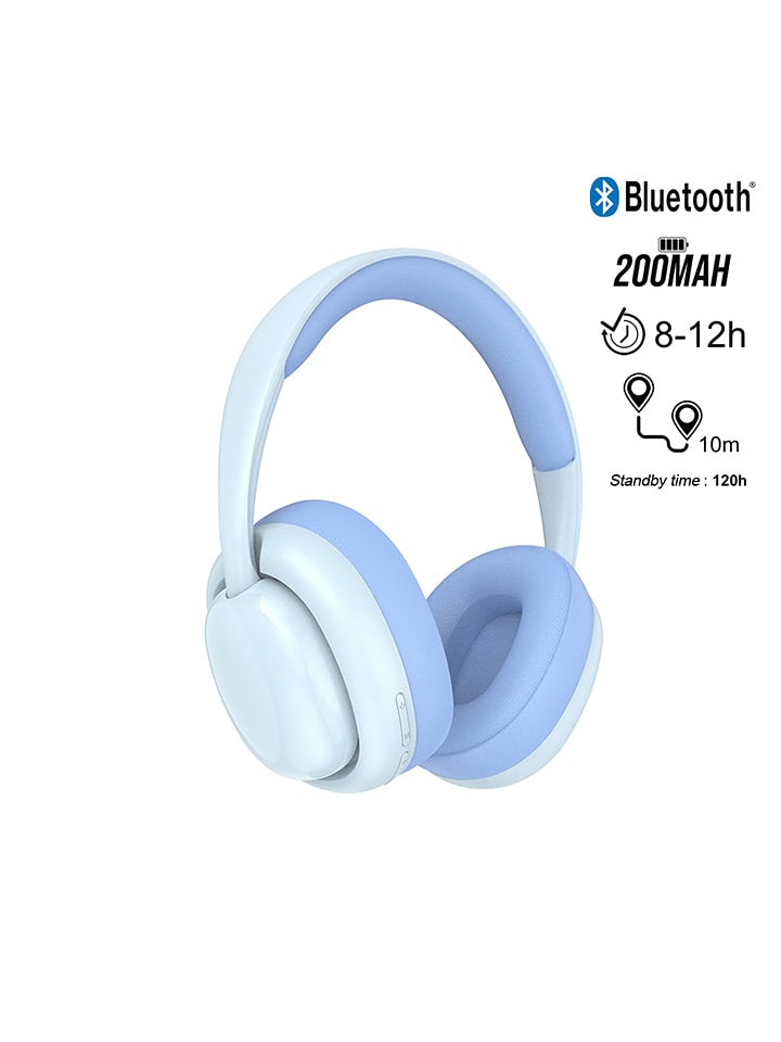 SmartCase Słuchawki nauszne Bluetooth w kolorze błękitnym rozmiar: onesize