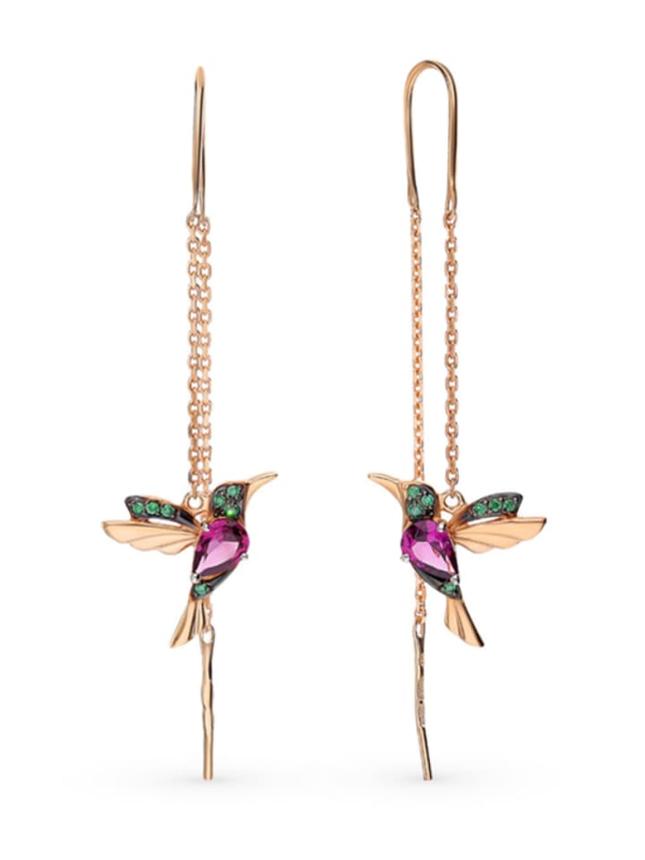 Lodie Silver Srebrne kolczyki z cyrkoniami rozmiar: onesize