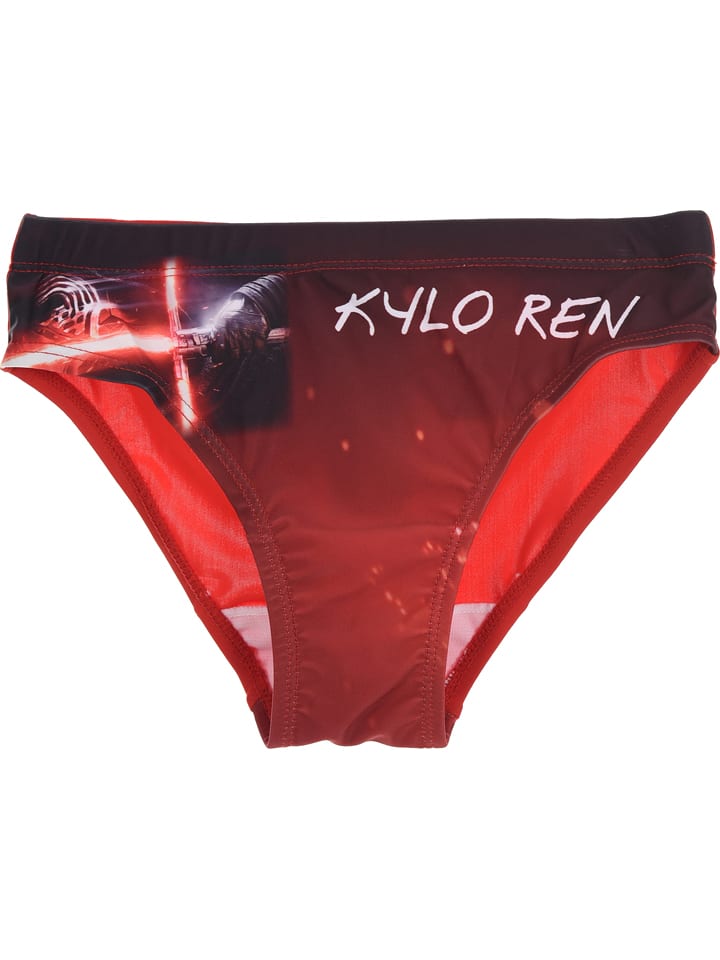 Star Wars Kąpielówki "Gwiezdne Wojny" w kolorze czarno-czerwonym rozmiar: 104