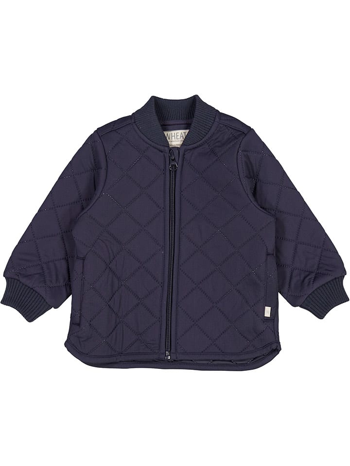 Wheat Kurtka termiczna "Loui" w kolorze granatowym rozmiar: 92