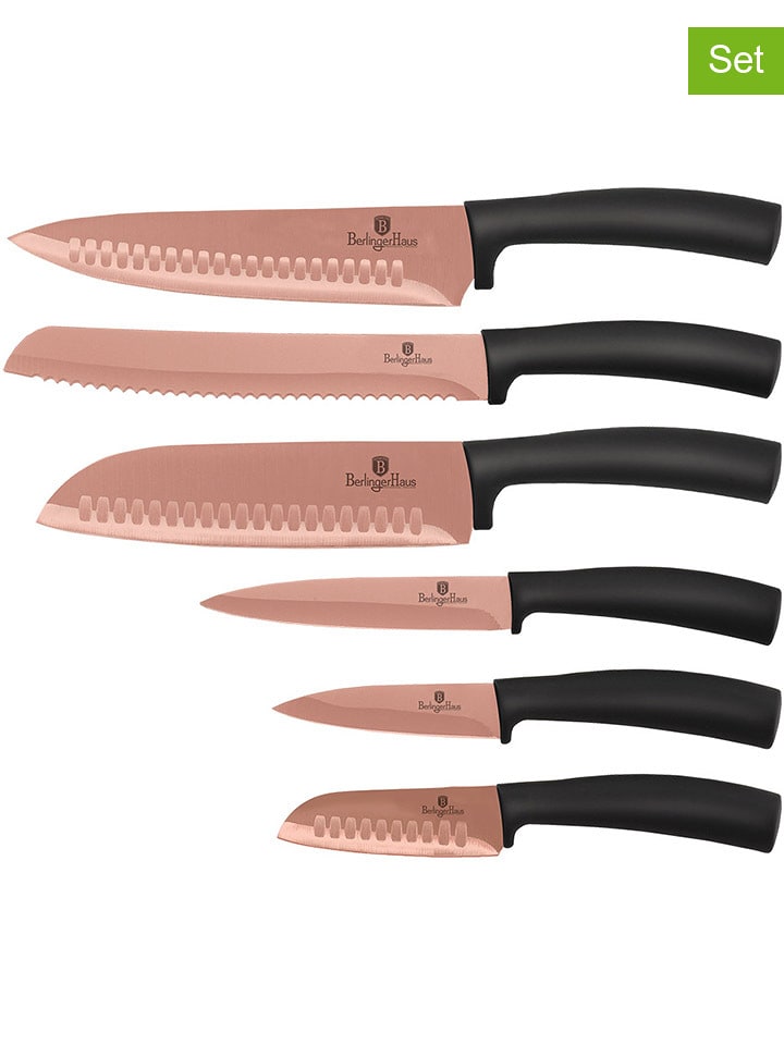 Berlinger Haus 6-częściowy zestaw w kolorze czarnym rozmiar: onesize