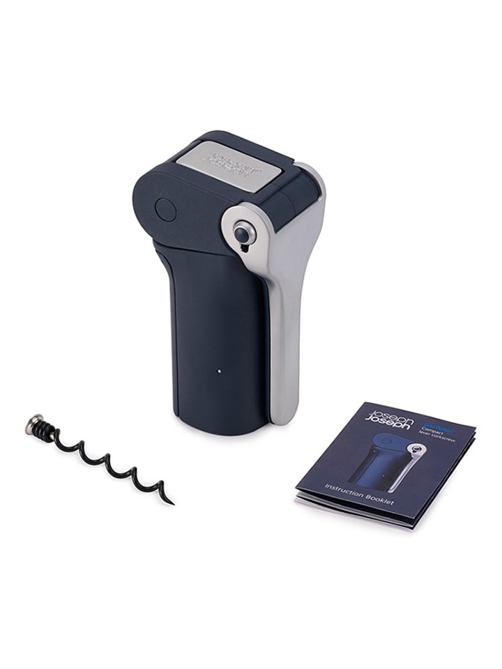 JosephJoseph Korkociąg w kolorze granatowym - 12,7 x 5,7 cm rozmiar: onesize