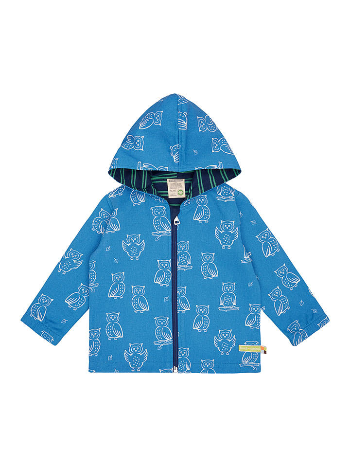 loud + proud Kurtka funkcyjna w kolorze niebieskim rozmiar: 86/92