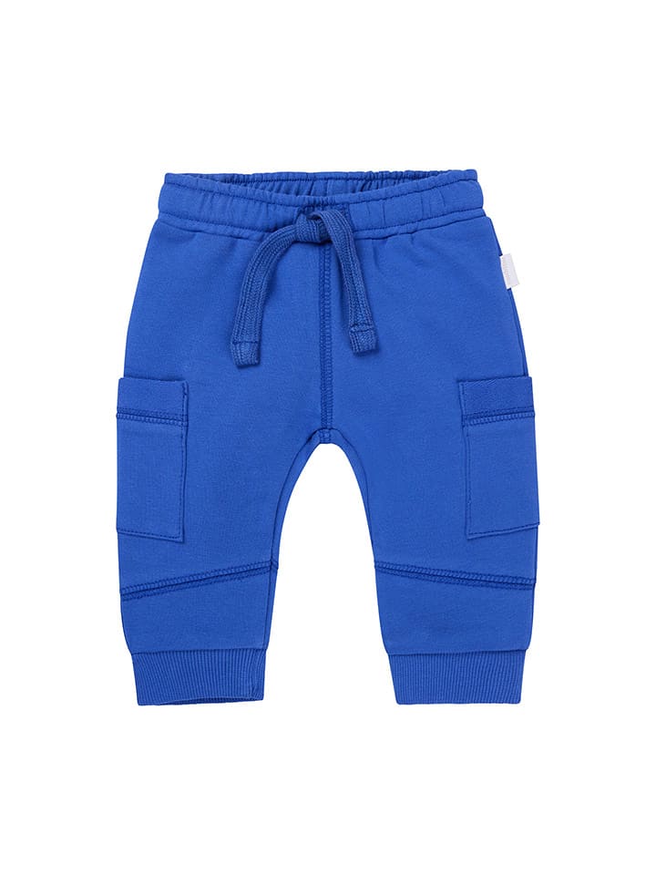 Noppies Spodnie dresowe "Ocre" w kolorze niebieskim rozmiar: 80