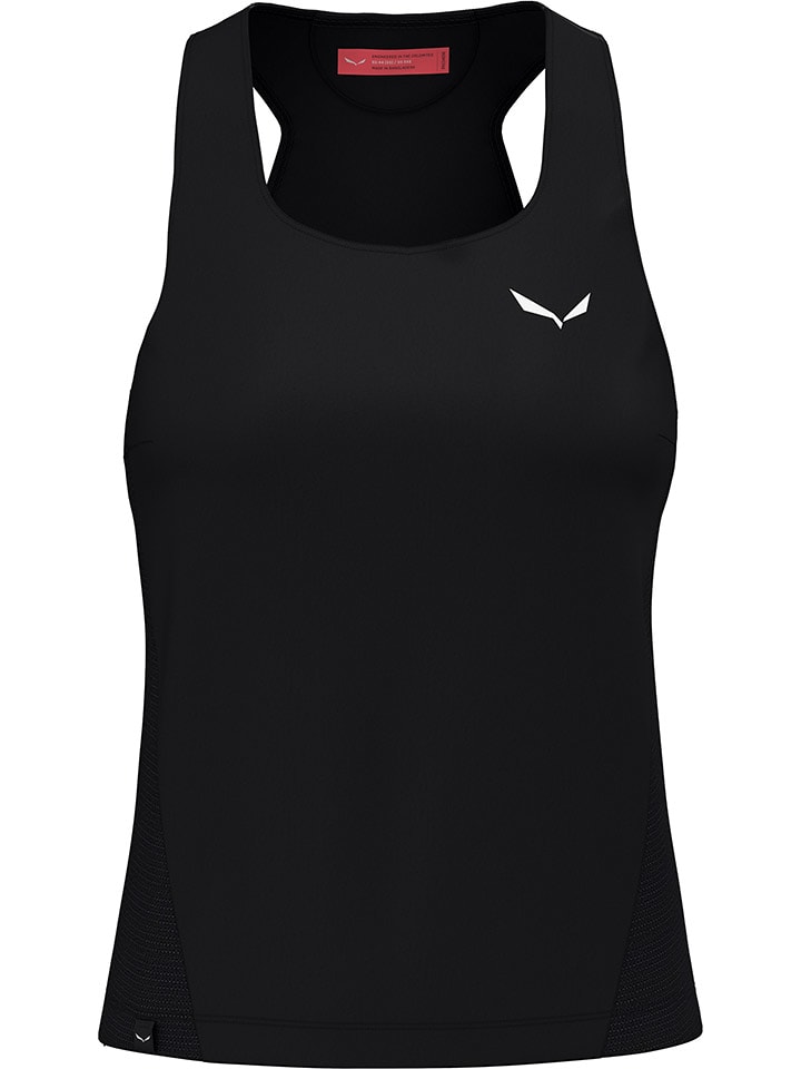 Salewa Top funkcyjny w kolorze czarnym rozmiar: 38