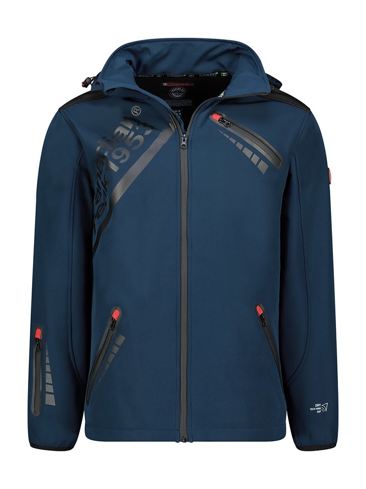 Canadian Peak Kurtka softshellowa "Twopaceak" w kolorze granatowym rozmiar: XXL