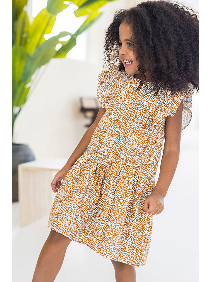 Like Flo Sukienka w kolorze jasnobrązowym rozmiar: 98