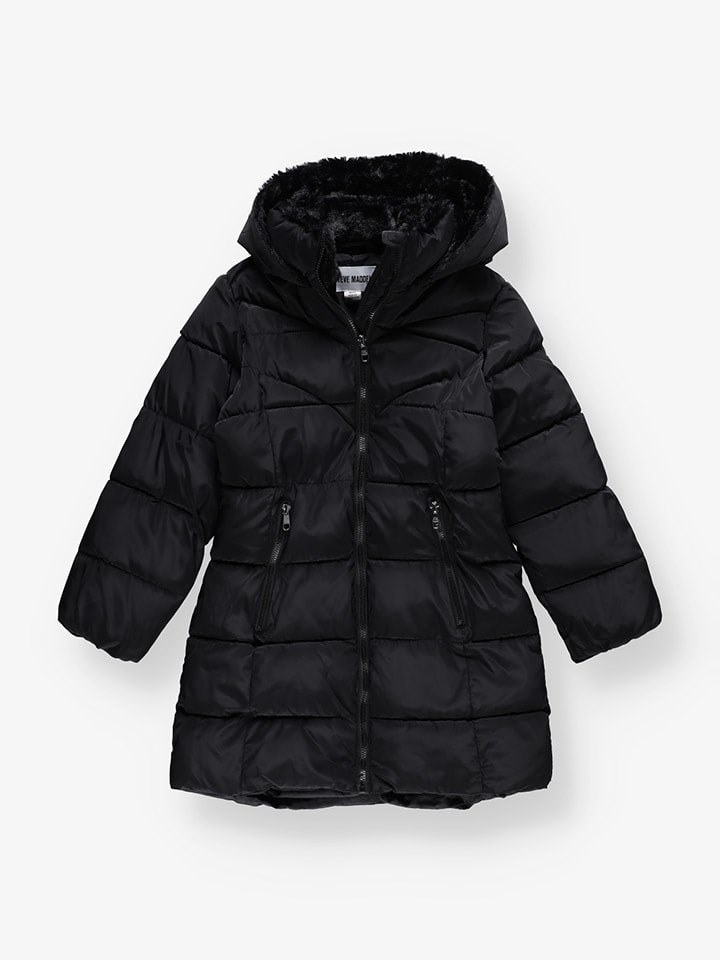Steve Madden Płaszcz zimowy w kolorze czarnym rozmiar: 158/164