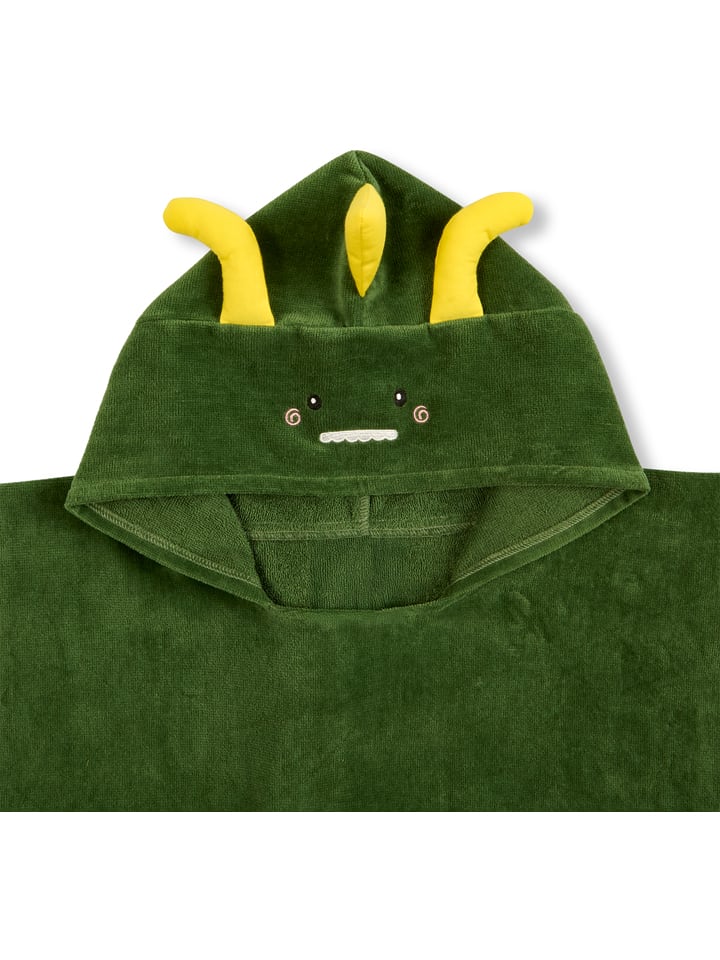 Good Morning Ręcznik plażowy "Joep" w kolorze zielono-żółtym rozmiar: 60x140 cm