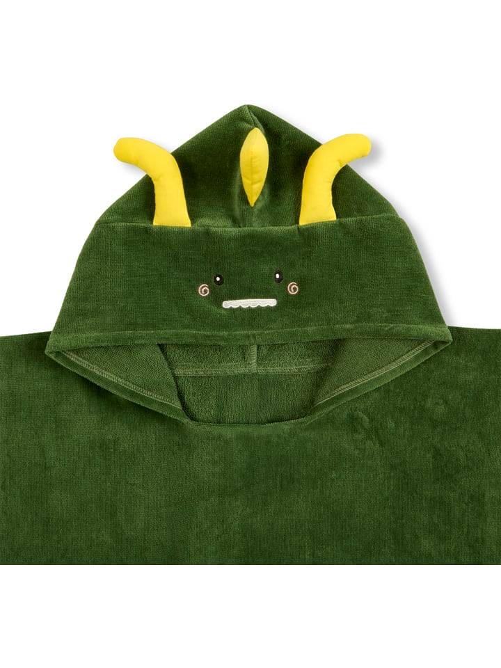 Good Morning Ręcznik plażowy "Joep" w kolorze zielono-żółtym rozmiar: 60x140 cm