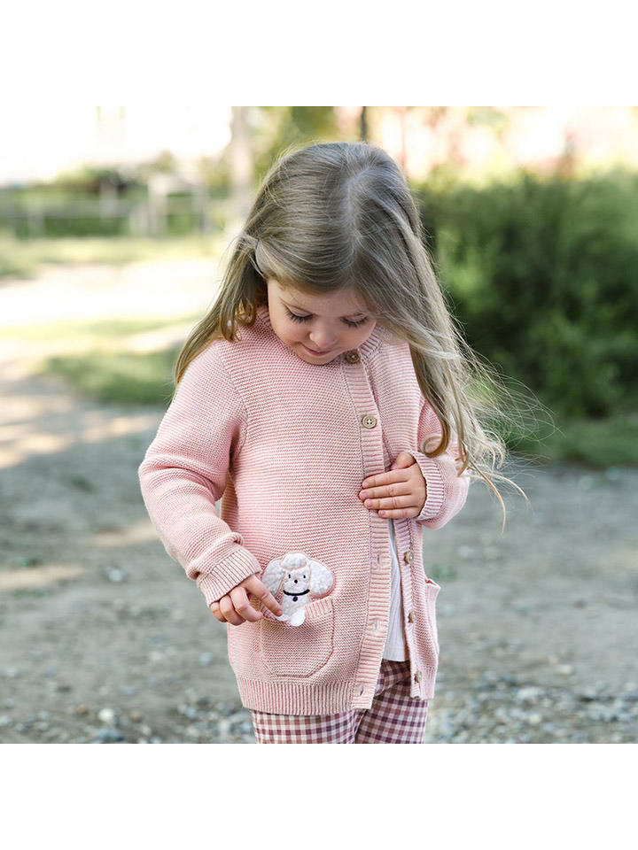 COOL CLUB Kardigan w kolorze jasnoróżowym rozmiar: 68