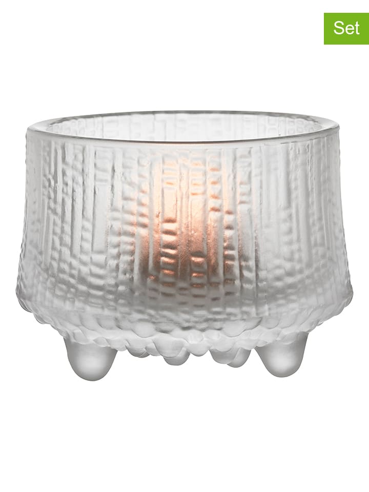 iittala Świeczniki (2 szt.) - wys. 6,5 cm rozmiar: onesize