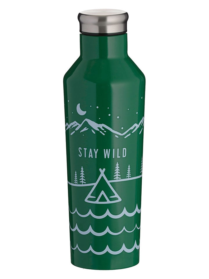 Typhoon Butelka termiczna w kolorze zielonym - 500 ml rozmiar: onesize