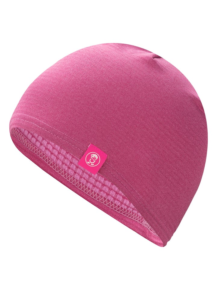 Trollkids Czapka beanie "Light Fleece" w kolorze różowym rozmiar: 48-52 cm