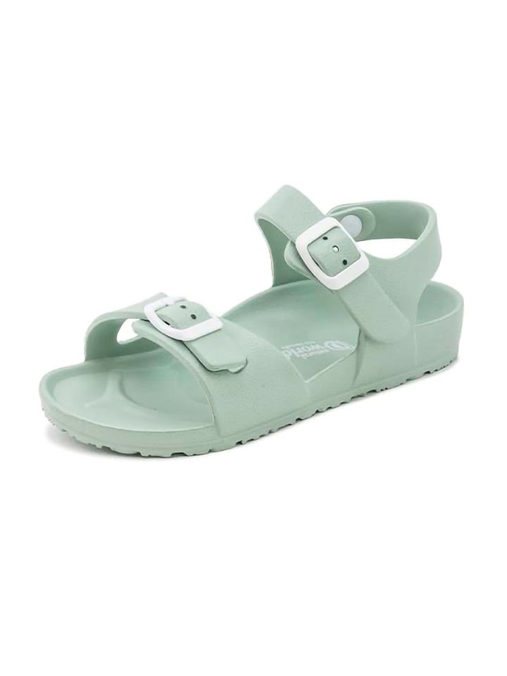 natural world Sandały w kolorze zielonym rozmiar: 34