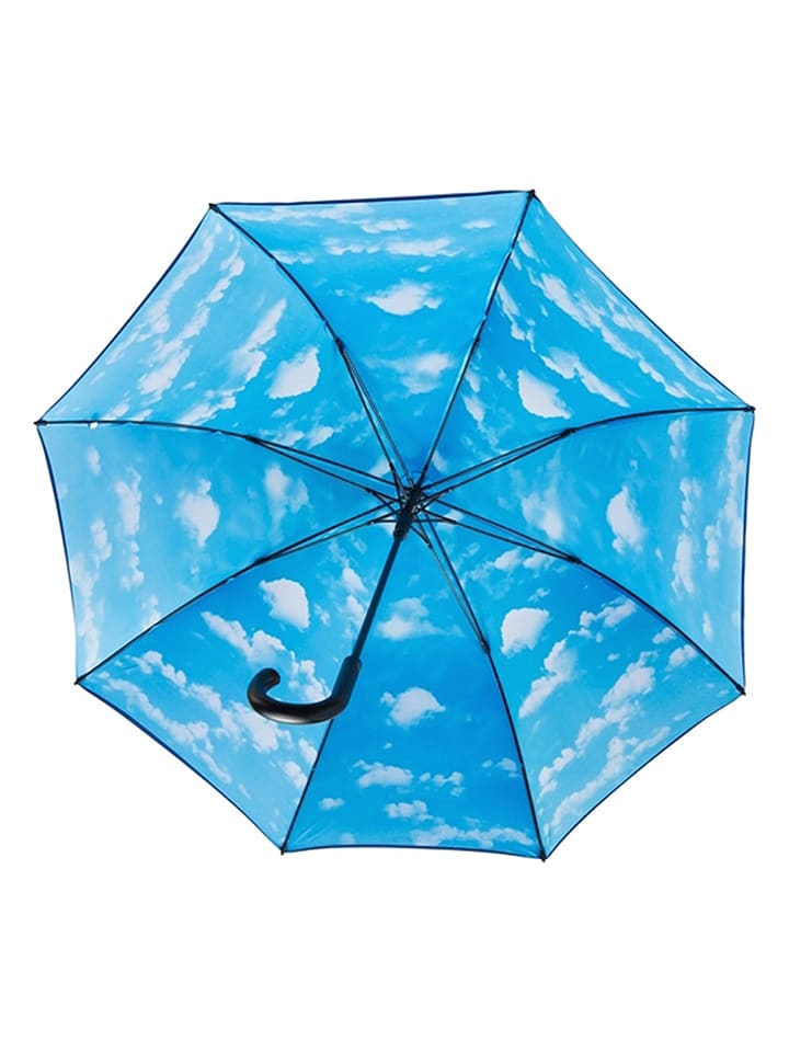 Falcone Parasol w kolorze czarno-błękitnym - Ø 123 cm rozmiar: onesize