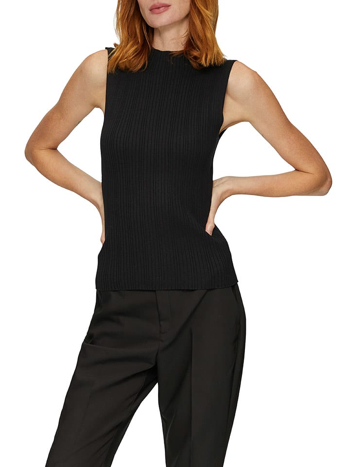 S.OLIVER RED LABEL Bezrękawnik w kolorze czarnym rozmiar: 42