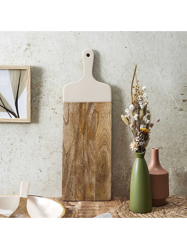 Ethnical Life Deska w kolorze brązowo-beżowym do krojenia - 58 x 19 cm rozmiar: onesize