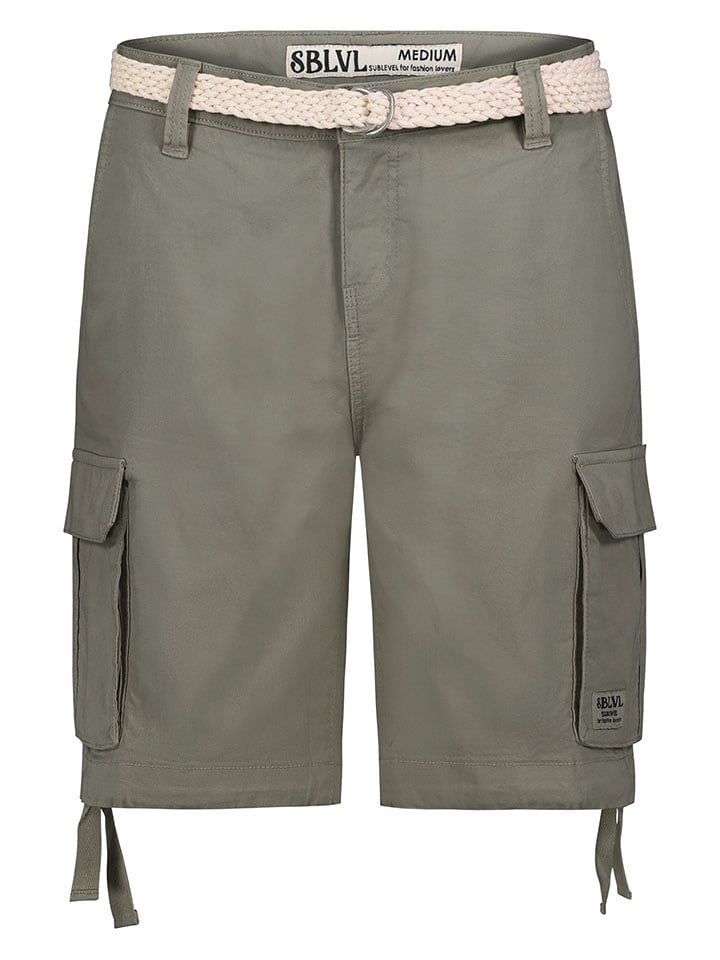 Sublevel Bojówki w kolorze khaki rozmiar: XL