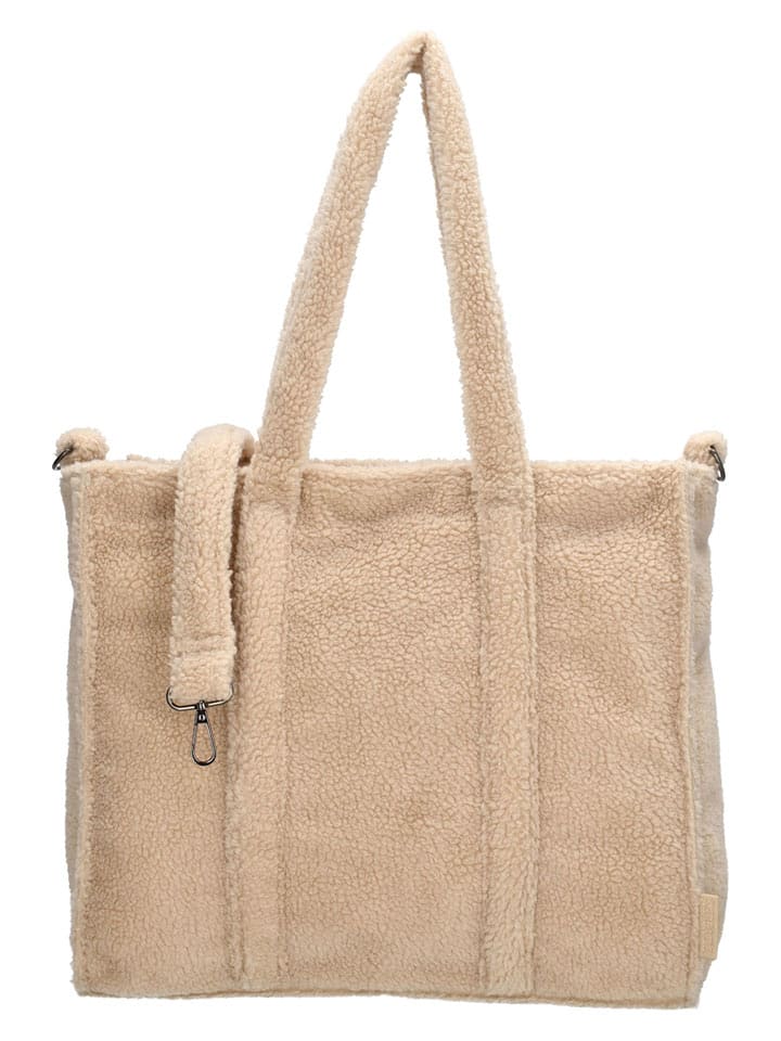 Beagles Torebka w kolorze beżowym - 37 x 33 x 11 cm rozmiar: onesize