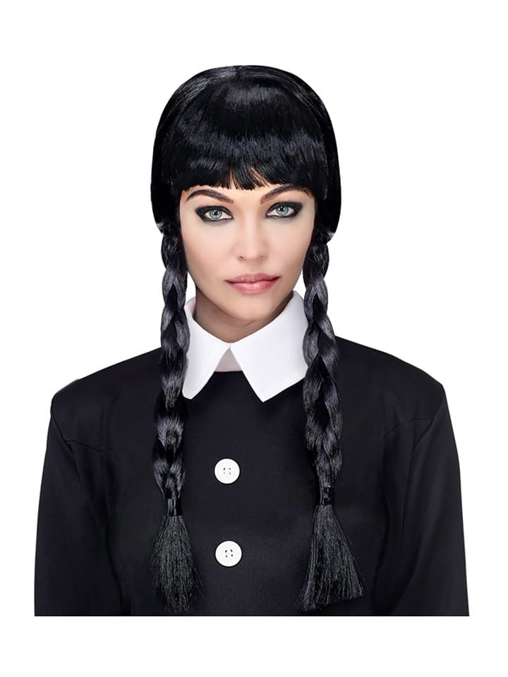 Widmann Peruka "Dark girl" w kolorze czarnym rozmiar: onesize