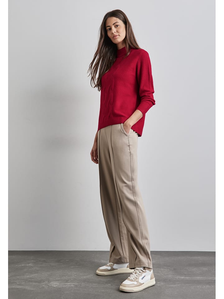 Street One Sweter w kolorze czerwonym rozmiar: 38