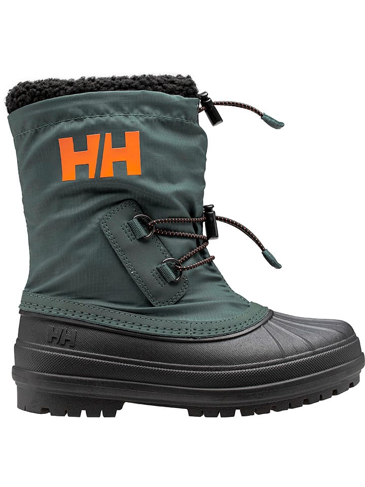Helly Hansen Botki zimowe "Varanger" w kolorze zielonym rozmiar: 26