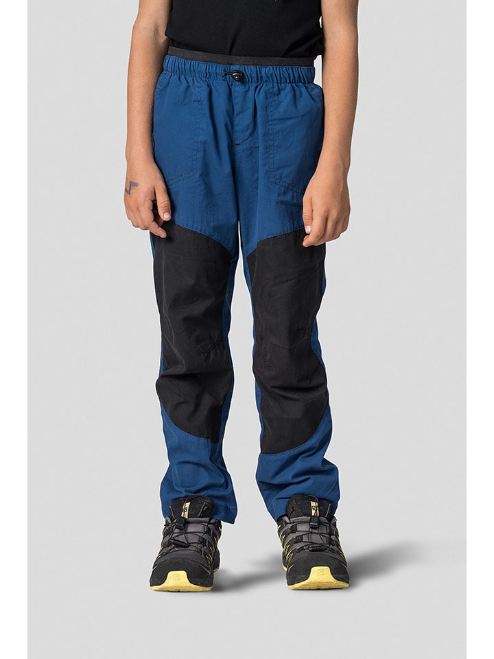 Hannah Spodnie w kolorze niebiesko-czarnym rozmiar: 128