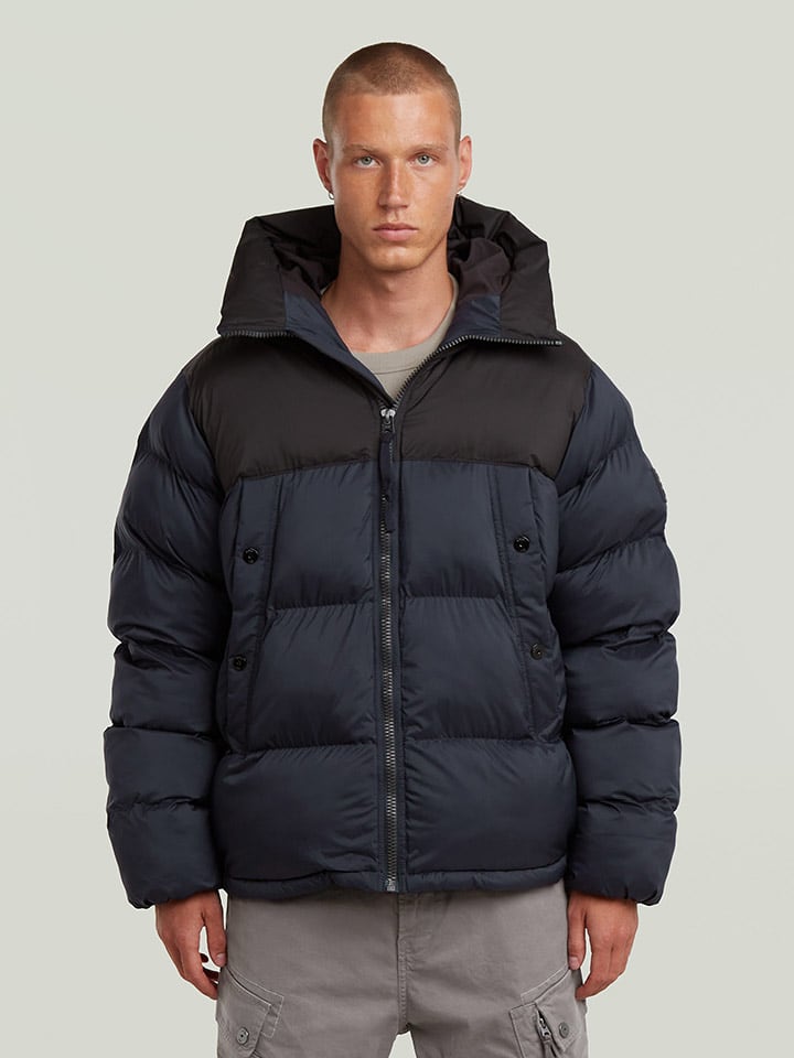 G-Star Kurtka zimowa w kolorze czarno-granatowym rozmiar: S