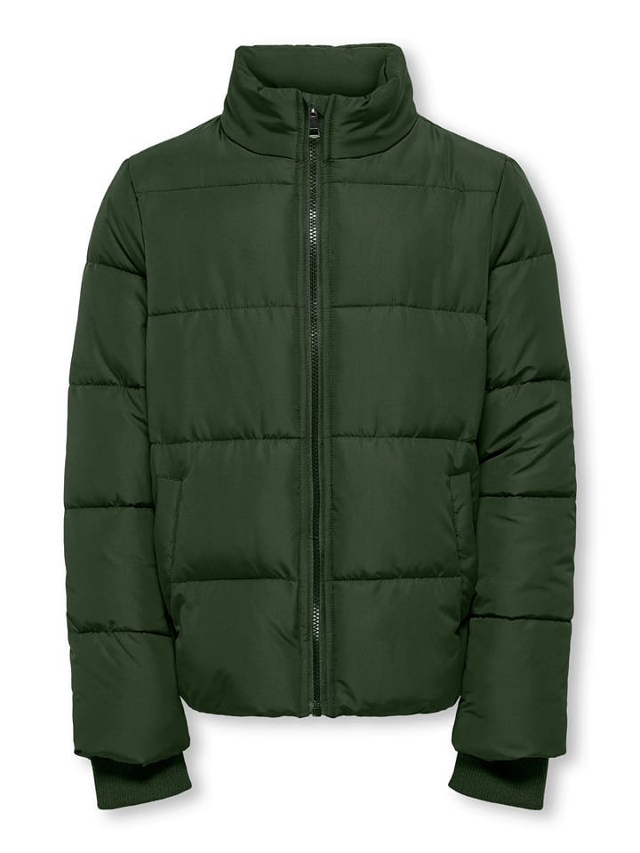 KIDS ONLY Kurtka pikowana "Cool" w kolorze zielonym rozmiar: 152