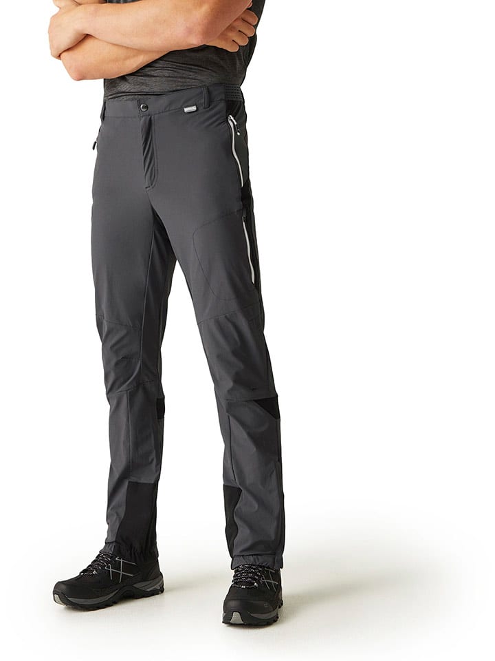 Regatta Spodnie funkcyjne "Mountain III" w kolorze antracytowym rozmiar: 54