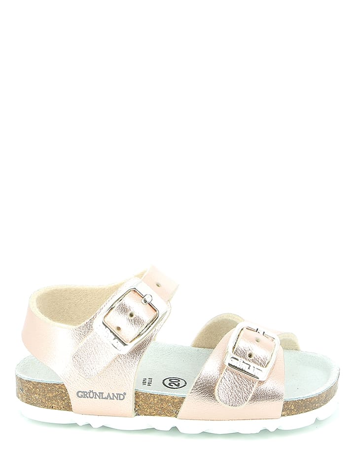 Grünland Sandały w kolorze jasnoróżowym rozmiar: 21