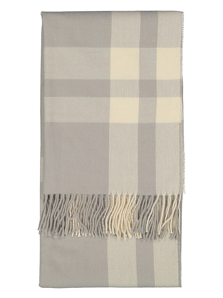 maryplaid Pled w kolorze szaro-kremowym rozmiar: 130x160 cm