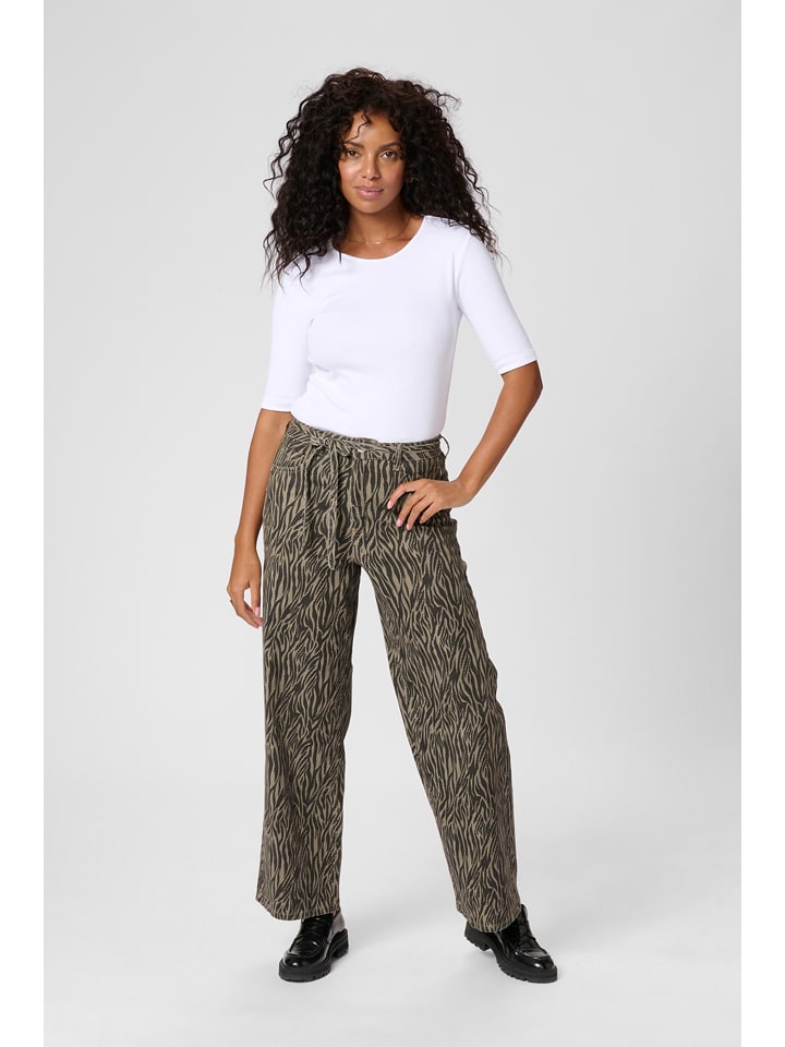 Kaffe Dżinsy - Comfort fit - w kolorze jasnobrązowym rozmiar: 34