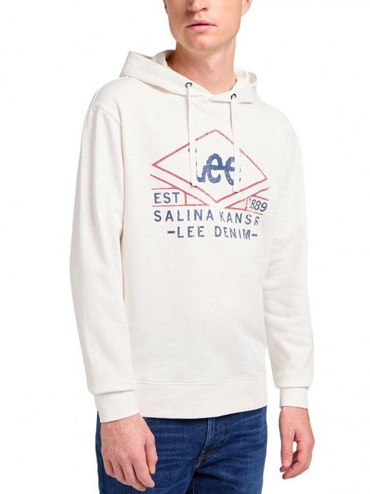Lee Bluza w kolorze kremowym rozmiar: M