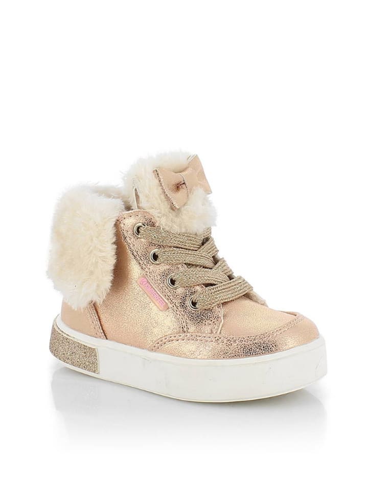 Kimberfeel Botki zimowe "Justine" w kolorze jasnoróżowym rozmiar: 22