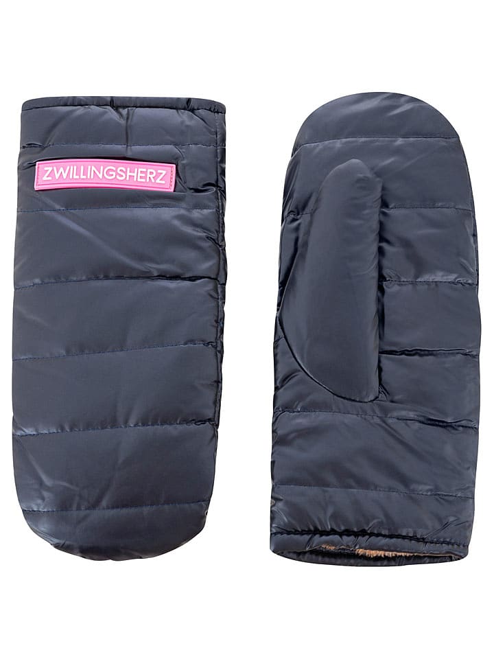 Zwillingsherz Rękawiczki w kolorze granatowym rozmiar: onesize
