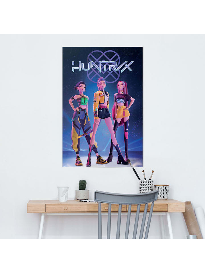 Orangewallz Druk artystyczny ''K-pop Demon Hunters'' rozmiar: 60x90 cm
