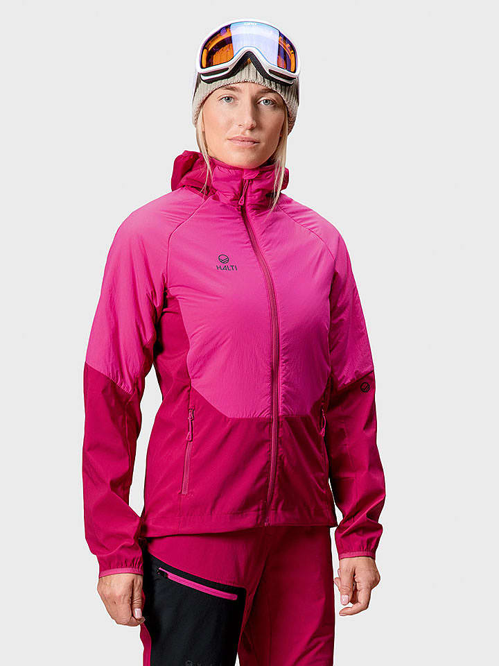 Halti Kurtka funkcyjna "Crust" w kolorze różowym rozmiar: 42