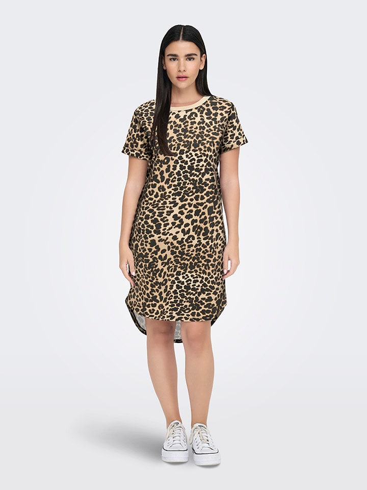 JDY Sukienka w kolorze beżowym rozmiar: M