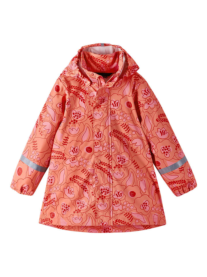 Reima Płaszcz przeciwdeszczowy "Vatten" w kolorze jasnoróżowym rozmiar: 140