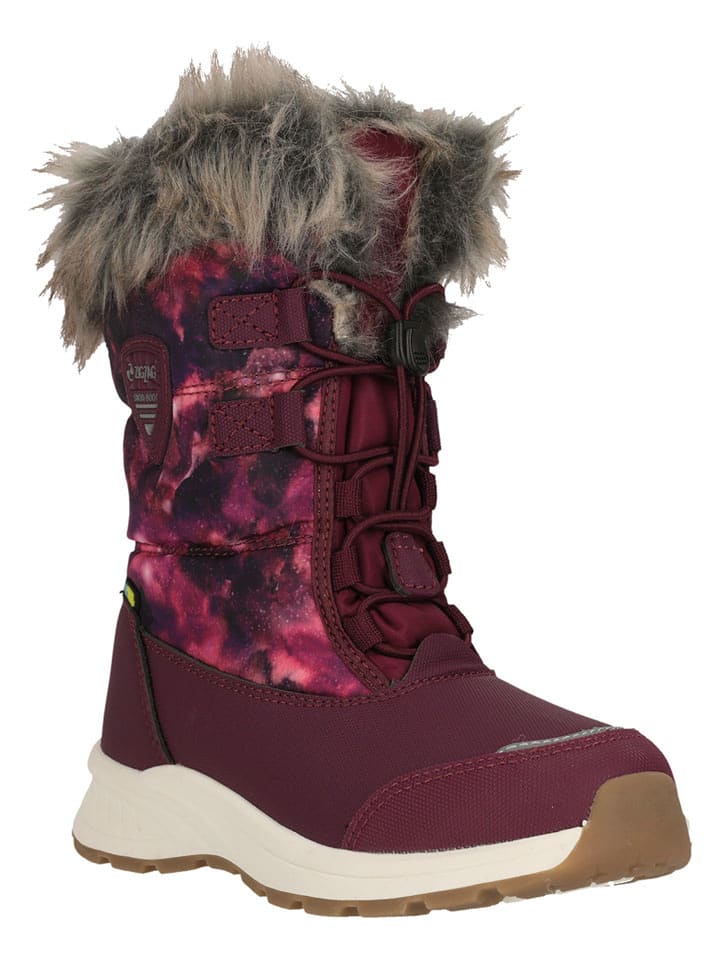 Zigzag Kozaki zimowe "Wesend" w kolorze fioletowym rozmiar: 37