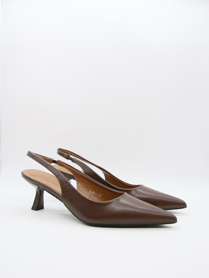 Bellucci Czółenka w kolorze brązowym rozmiar: 37