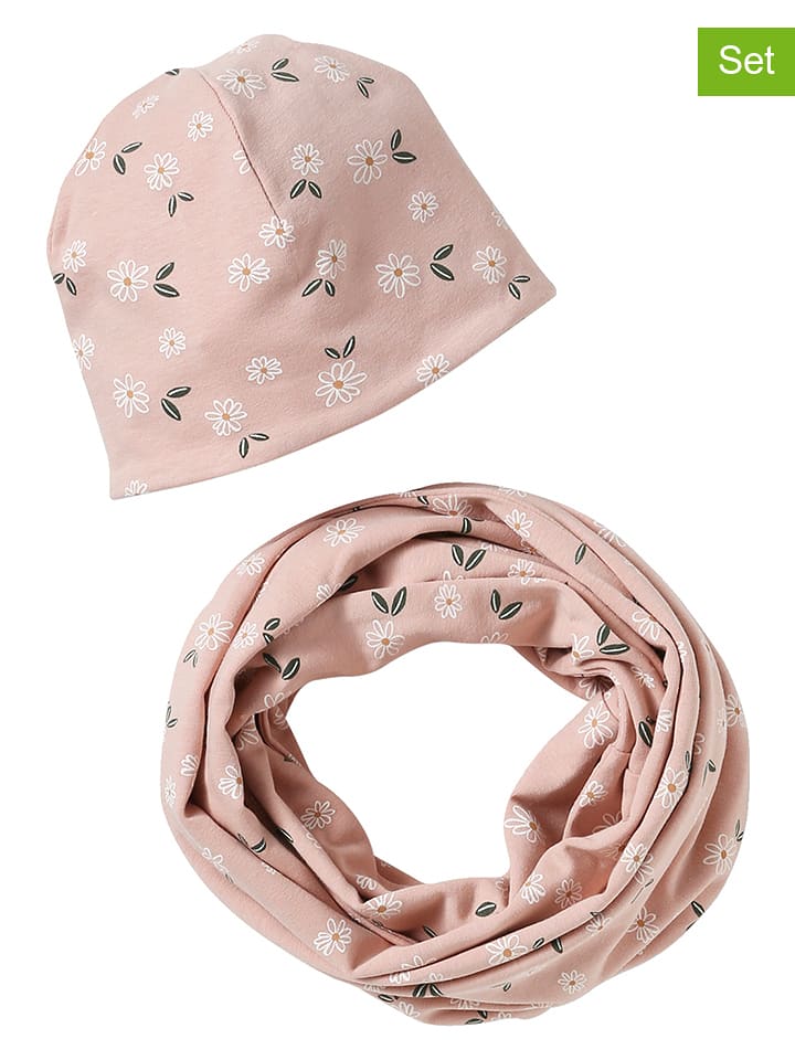 vertbaudet 2-częściowy zestaw w kolorze różowym rozmiar: 152/164