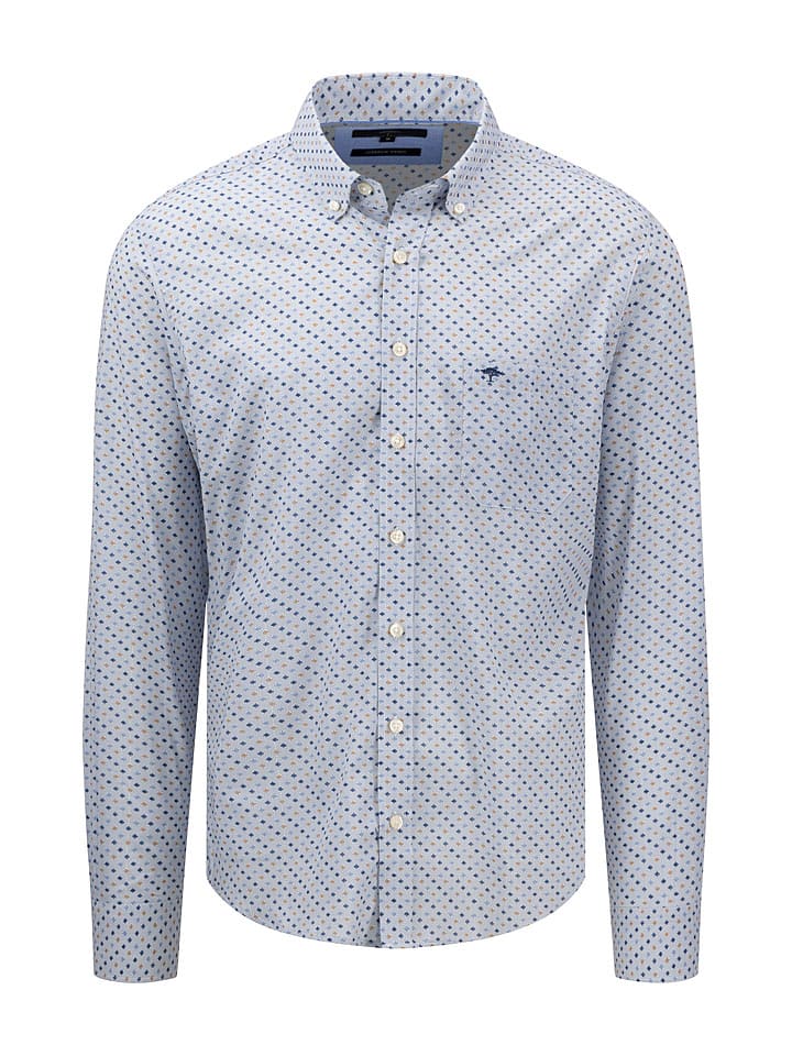 FYNCH-HATTON Koszula - Regular fit - w kolorze błękitnym rozmiar: S