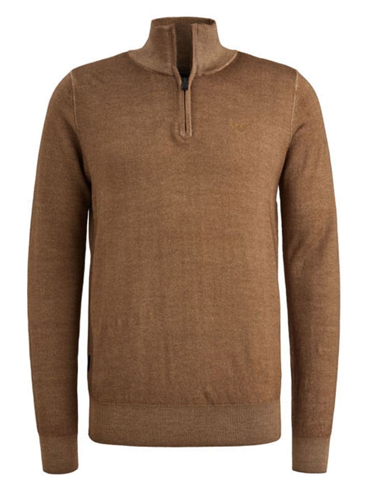 PME Legend Sweter w kolorze jasnobrązowym rozmiar: XL