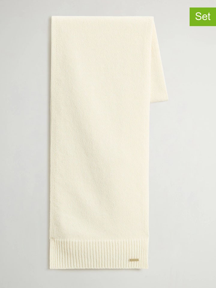 Woolrich 2-częściowy zestaw prezentowy w kolorze kremowym rozmiar: onesize